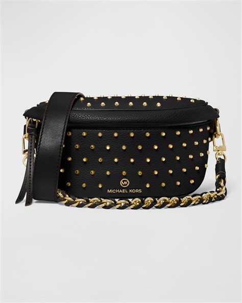 michael kors studded bag|michael kors small shoulder bag.